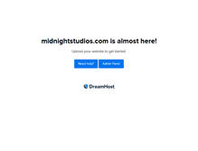 Tablet Screenshot of midnightstudios.com